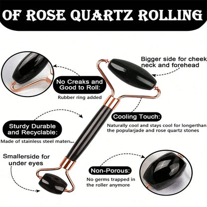 1/2/3pcs Ice Face Roller Facial Skincare Ice Roller Set,Facial Roller GuaSha FaceTool Set,Face Massage Roller Lifting Contouring